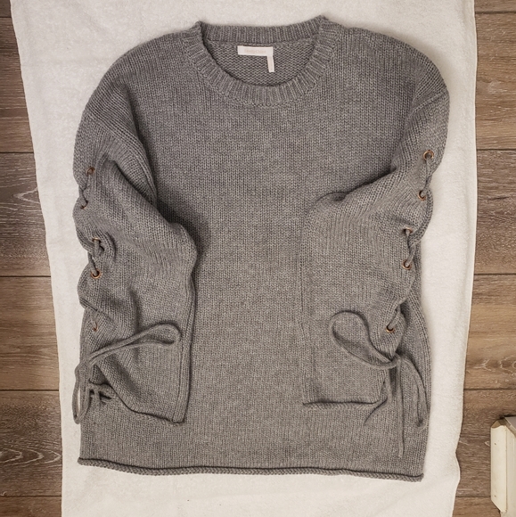 CHLOE - SeebyChloe Sweater - M - Grey - Picture 3 of 5